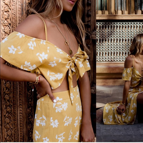 Billabong Dresses & Skirts - Billabong x sincerely Jules high waisted skirt